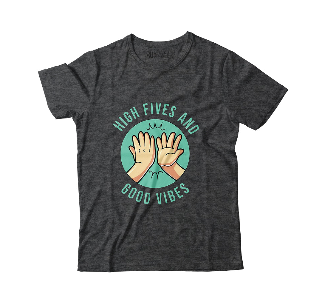 High Fives And Good Vibes Graphic Tee